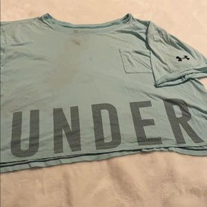 Cropped under armor tee (OBO)